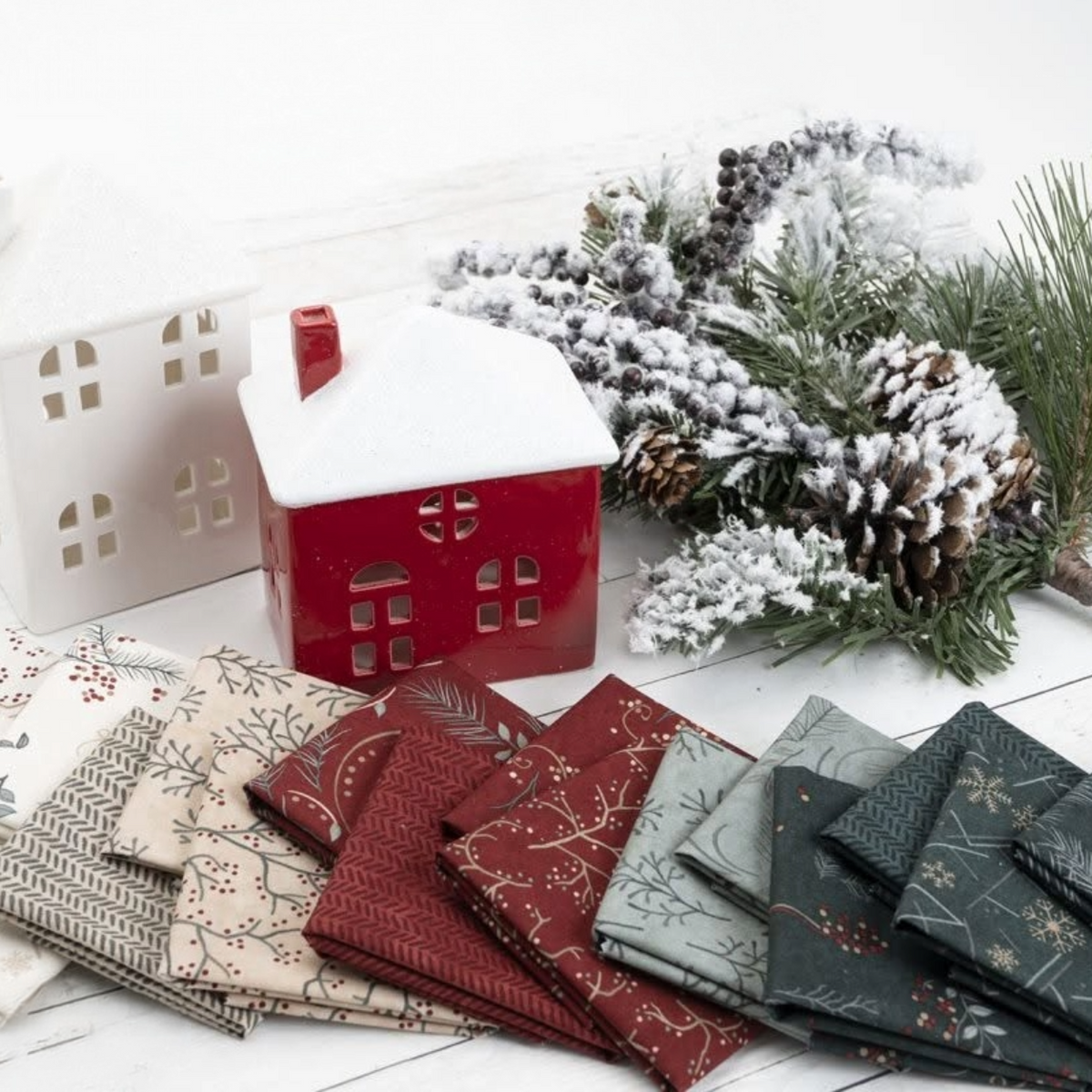 Winter and Christmas Themed Fabrics - Quilter Studio - Hard to Find Fabrics