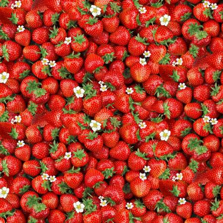 Berry Sweet Red Packed Sweet Strawberries CD3403-RED