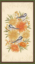 Chickadee Charm Multi Large 24" Panel 27723-285