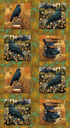 Crow-mazing Multi Crow Blocks 3446-38 Ochre