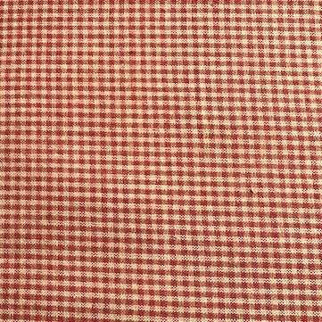 Dunroven Homespun H33 Red Teadye Mini Check