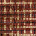 Dunroven Homespun H352 Red/Teadye Reverse Mini Windowpane