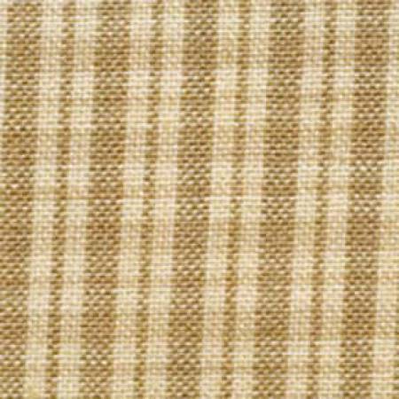 Dunroven Homespun H853 Wheat and Cream Teadye Reverse Mini Windowpane