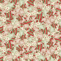 Gingerbread Christmas Packed Cookies Y4120-55 Multi
