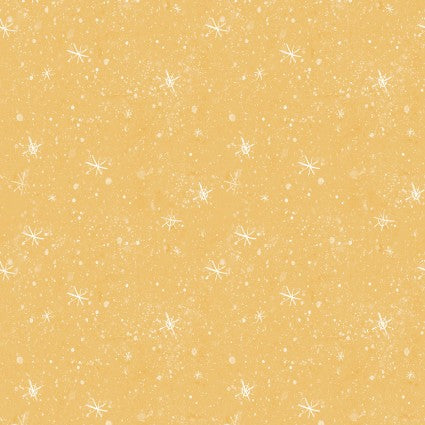 Gingerbread Christmas Stars Y4125-68 Gold