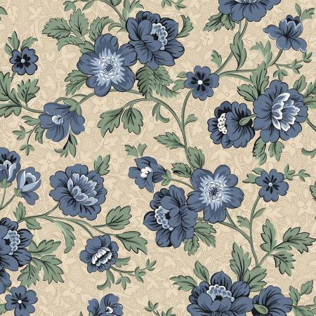 Grace Elizabeth Blue Large Floral R101682D-BLUE