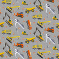 Let's Go Digital Construction Vehicles Y4465-6 Gray