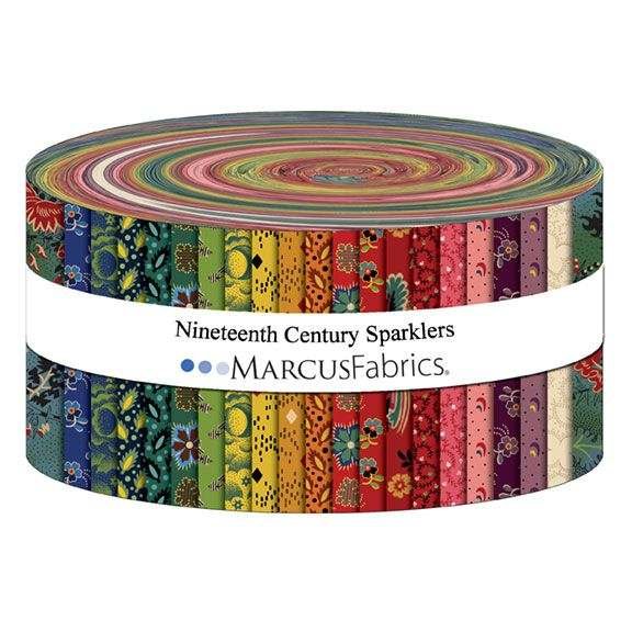 Nineteenth Century Sparklers 19th Century Florals Pam Buda Marcus Fabrics 40pc