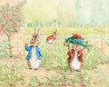 Peter Rabbit and Flopsy 30" Panel digitally printed