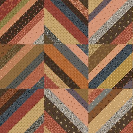 Scrap Happy Multi Strip Block R380886D-MULTI