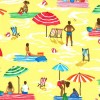 Sun And Fun Beach Scenes CX8612-YELL-D