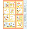 Suzy Bee Sweet Bees Fabric Story Book Panel SB20422-310 Yellow about 36" x44