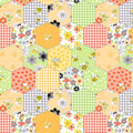 Suzy Bee Sweet Bees Honeycomb Patchwork SB20364-310 Yellow
