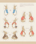 The Tale of Peter Rabbit 36in x 43in Peter and Friends Softie Panel P14705