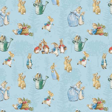 The Tale of Peter Rabbit Main C14700 BLUE