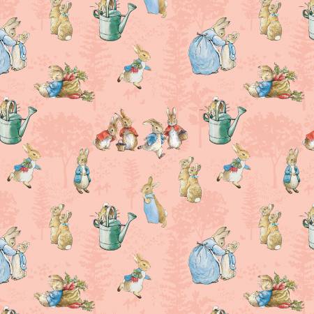 The Tale of Peter Rabbit Main C14700 CORAL