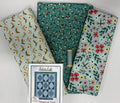 3 Yard Quilt Fabric Top Kit - Teal Play 3 yard quilt pattern and matching thread