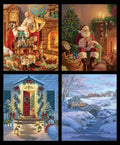 A Classic Christmas Pillow Panel P9544-PILLOW Panel