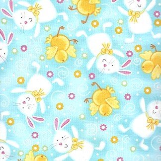 A Joyful Easter Bunnies  23717 B Blue - copy
