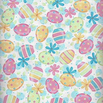 A Joyful Easter Eggs  23718 Z White