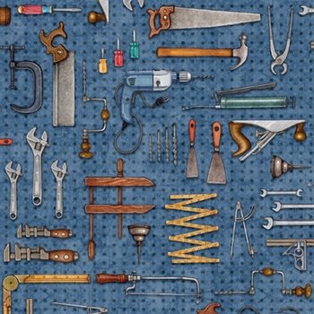 A Little Handy Tool Pegboard 28196B Blue