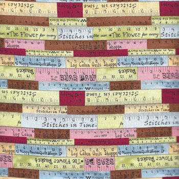 A Quilter’s Home Measuring Tapes 1053 347 Multi