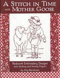 A Stitch in Time with Mother Goose Redwork Book