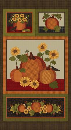A Wooly Autumn Panel 13055 99 Spice