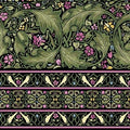 Adelaide Border Stripe Plum 1AC 3