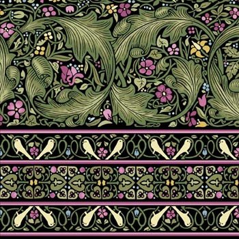 Adelaide Border Stripe Plum 1AC 3