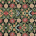 Adelaide Floral Knots Red 4AC 1