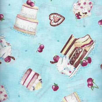 Afternoon Delight Sweets Blue 23352 Q