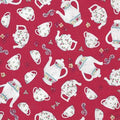 Afternoon Delight Tea Pots Red 23353 R