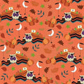 Aint Life a Hoot Owls and Pumpkins 1488 33 Orange