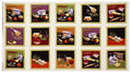 Al Dente Eating Out Panel (15 motifs) 44043279 beige