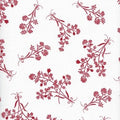 Alex Anderson Red Blossoms 2141 white on Red