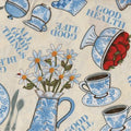 All Things Good Tea Toss C7899 Ivory