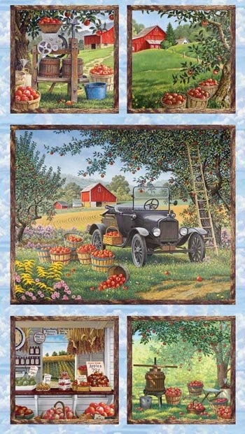 Apple a Day Panel 24" x 44" 68759 472