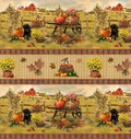 Autumn Bounty 24781 border stripe