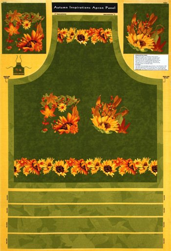 Autumn Inspirations Apron Panel ~30"x44" 58716 175