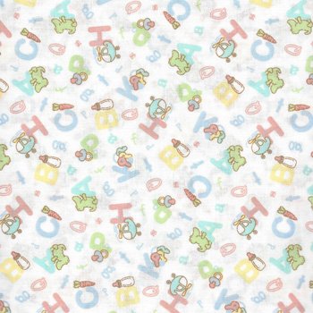 Baby Alphabets 07609 99 White