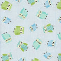 Baby Business Owls Tossed 02480 55 lt Blue