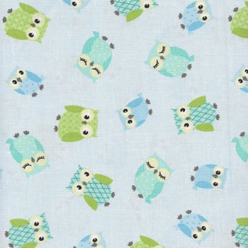 Baby Business Owls Tossed 02480 55 lt Blue