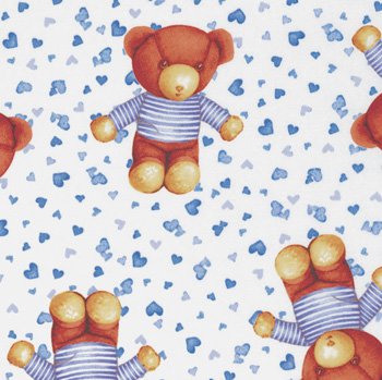 Baby Love Teddy Bear Blue 0213 02