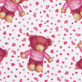 Baby Love Teddy Bear Pink 0213 01