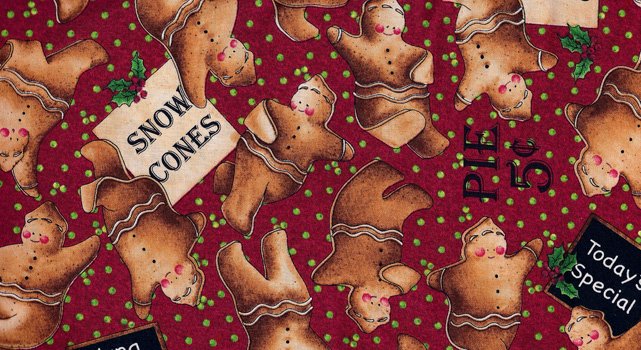 Baker’s Dozen Gingerbread Men 22119 M  Red
