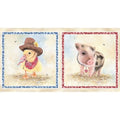 Barnyard Babies Panel Duck & Pig each a 20" square PNBBYBA-5272-PA