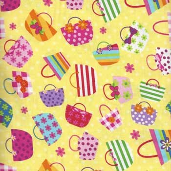 Beach Bags Fun C6578 Yellow