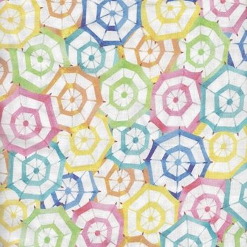 Beach Bound Pastel Parasols 1454 70