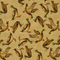 Bears Got Game Mallard Ducks Tan 1274 12